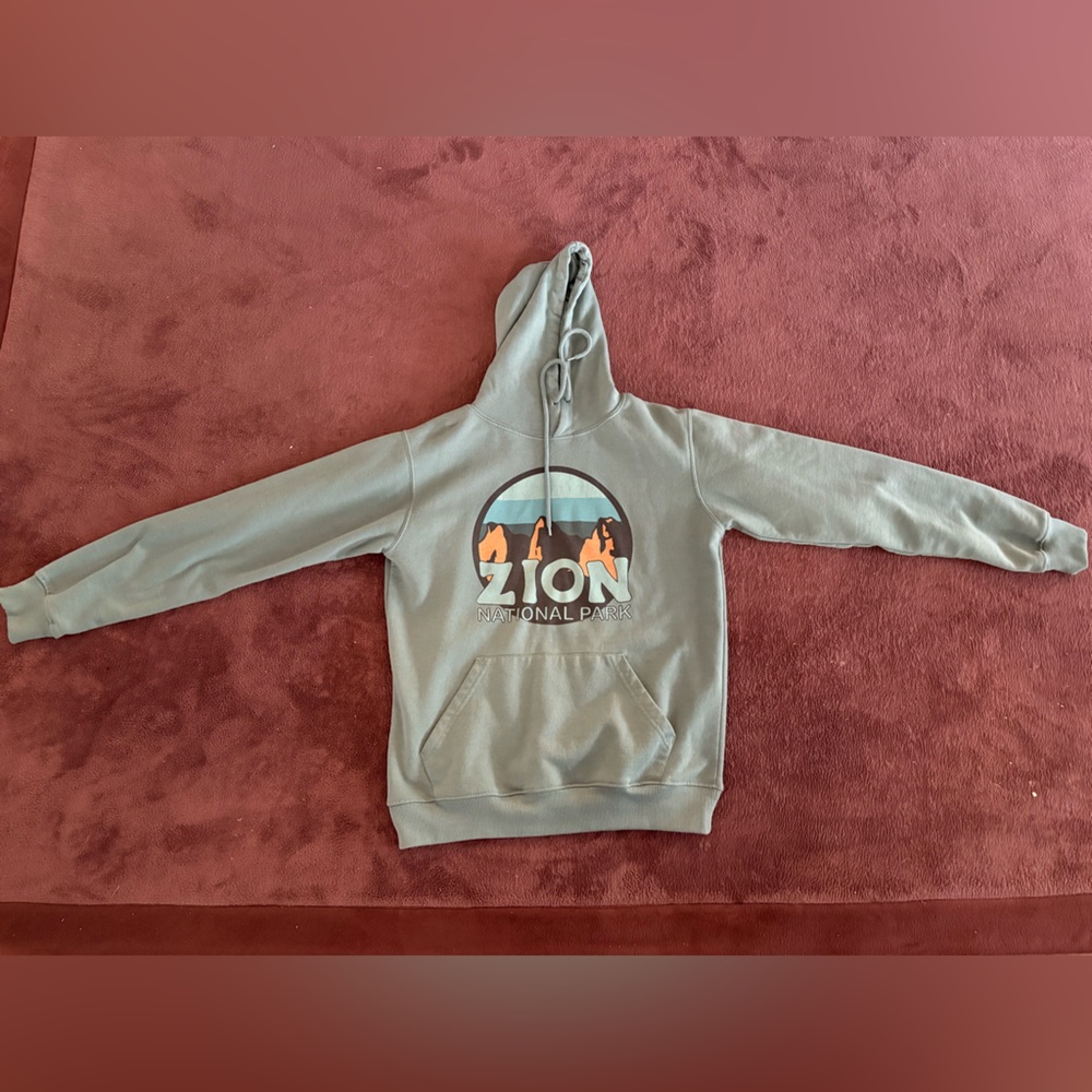 Zion National Park Graphic Hoodie